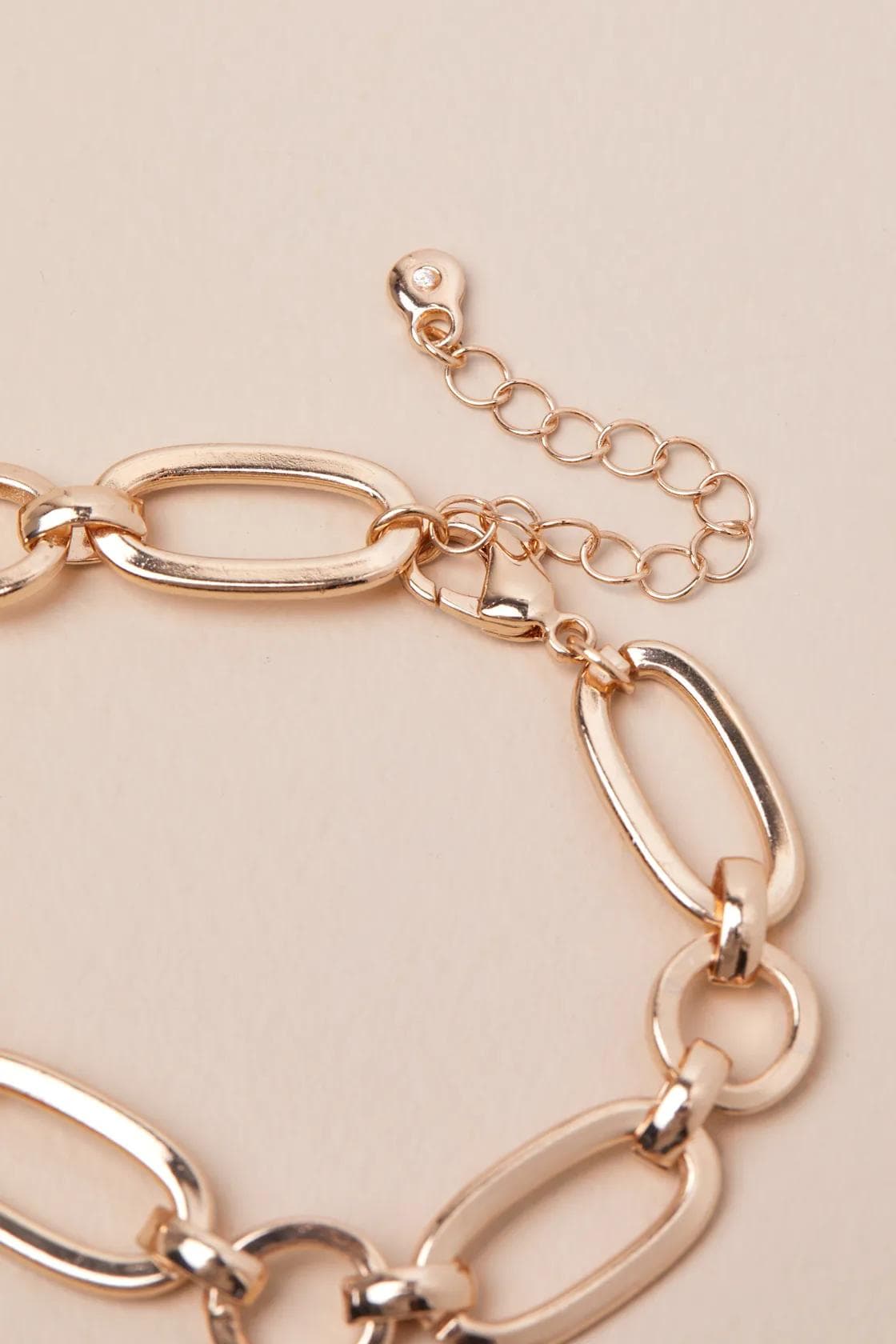 Rose Gold Link Bracelet