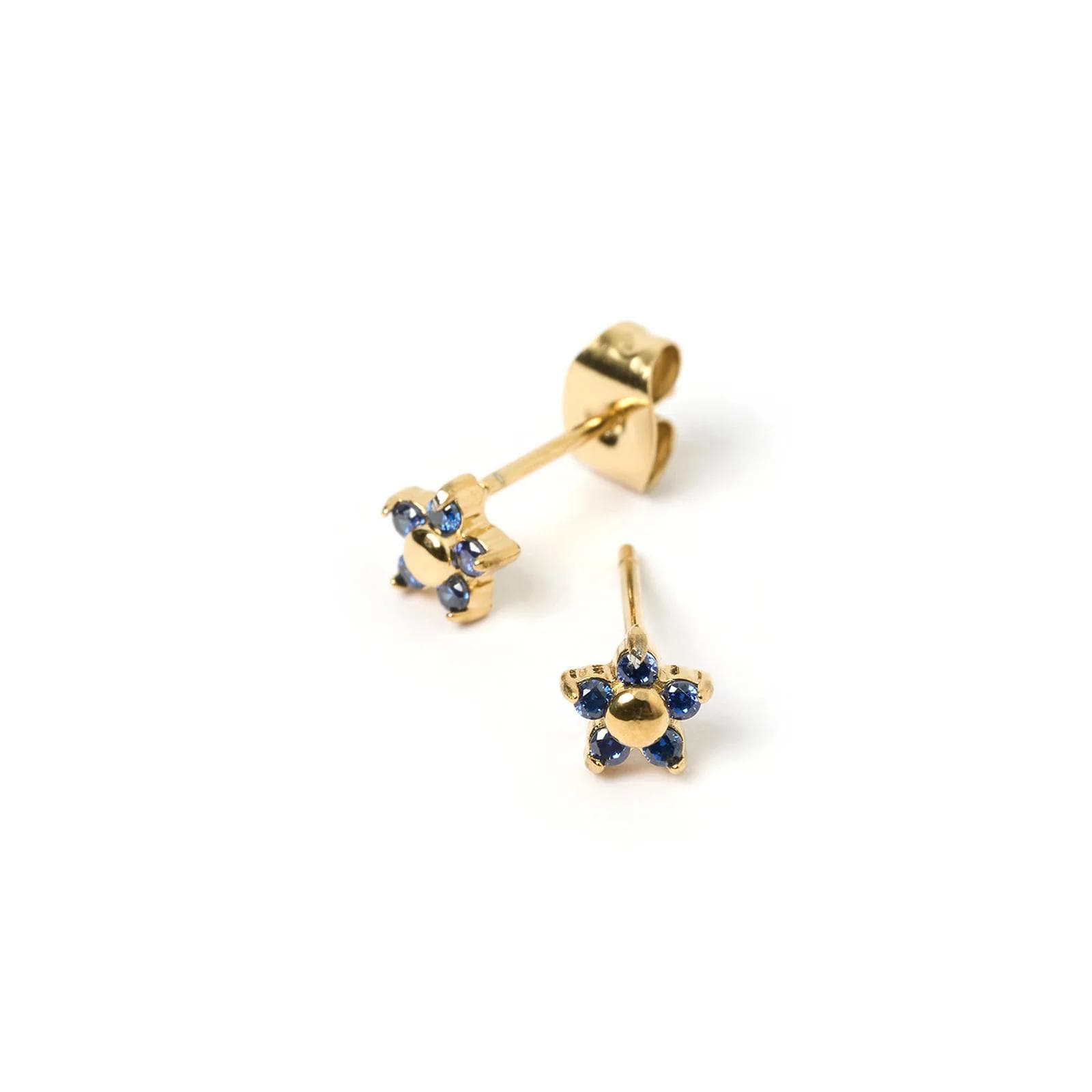 Sapphire Star Studs